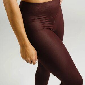 Zyia Burgundy Illusion Light n Tight 7/8 24"